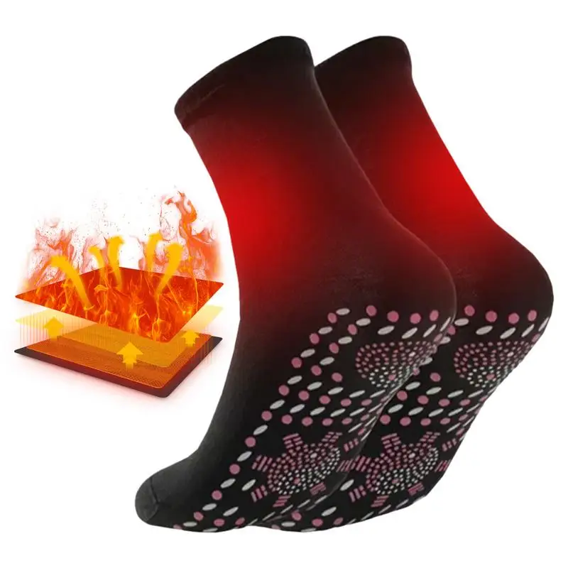 

Comfortable Cotton Socks Warm And Cozy Foot Warmers Thermal Socks Prevent Cold And Foot Massage Relieve Fatigue