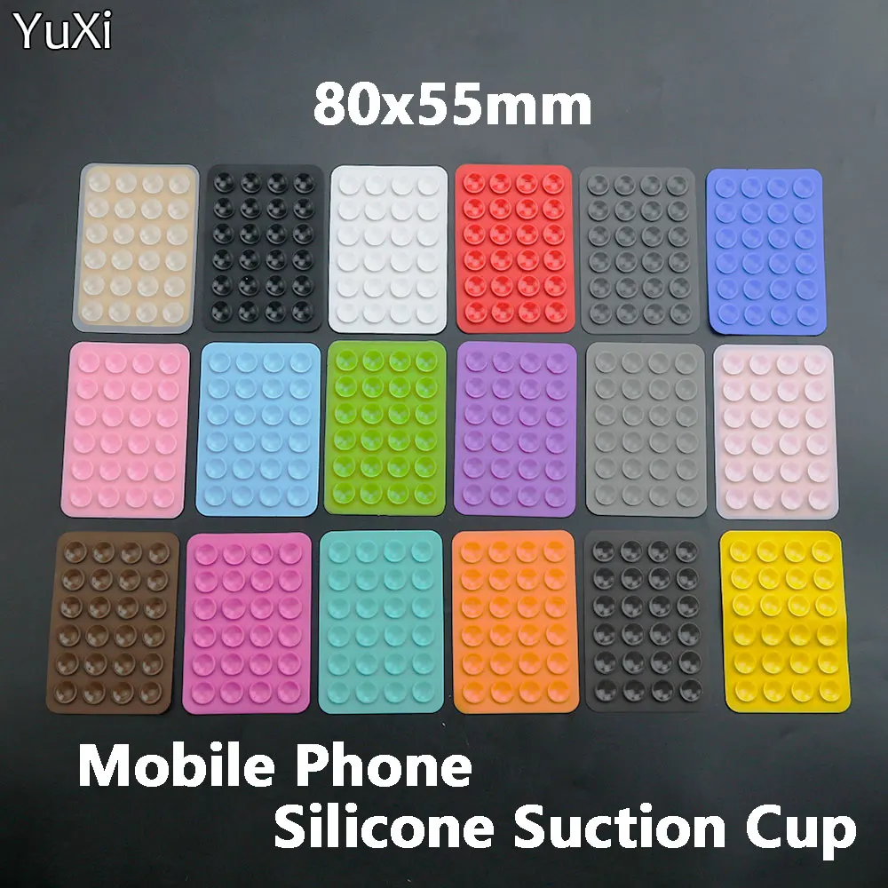Mobile Phone Tablet Luggage Suction Cup Universal Charger Leather Case 1Pc 24 Square Thickened Silicone Suction Cup Cups For Silicone Suction Cup