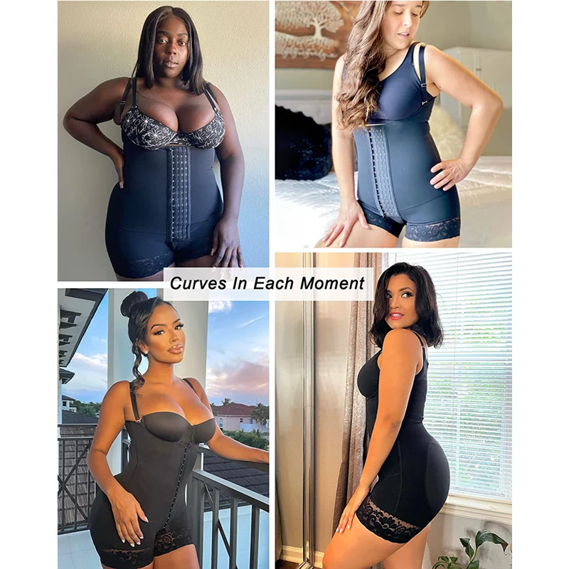 Original Women's Colombian Postpartum Sash Reducers Corset High Girdle For Post-Surgical Use Slimming Sheath Tummy Shapewear waist trainer