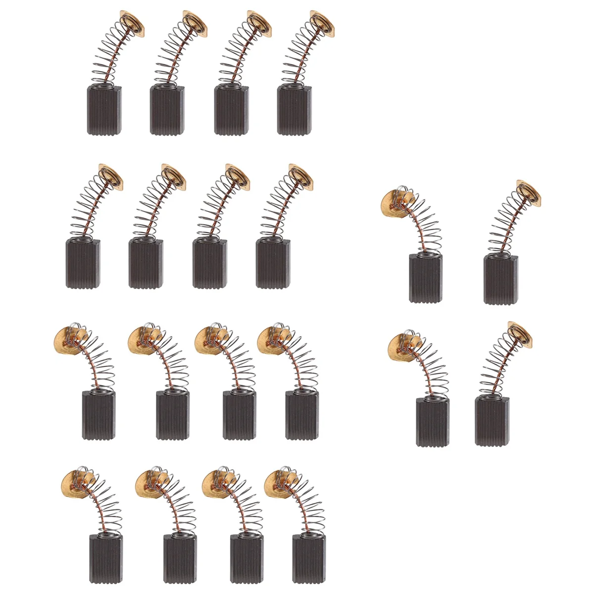 Makita CB408 Carbon Brushes Motor 14mm x 9mm x 6mm 20Pcs