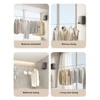 Retractable Clothesline Stainless Seel Pull-Out Clothes-Drying Machine Rope Space-Saving Clothes Drying Rack For Household 5