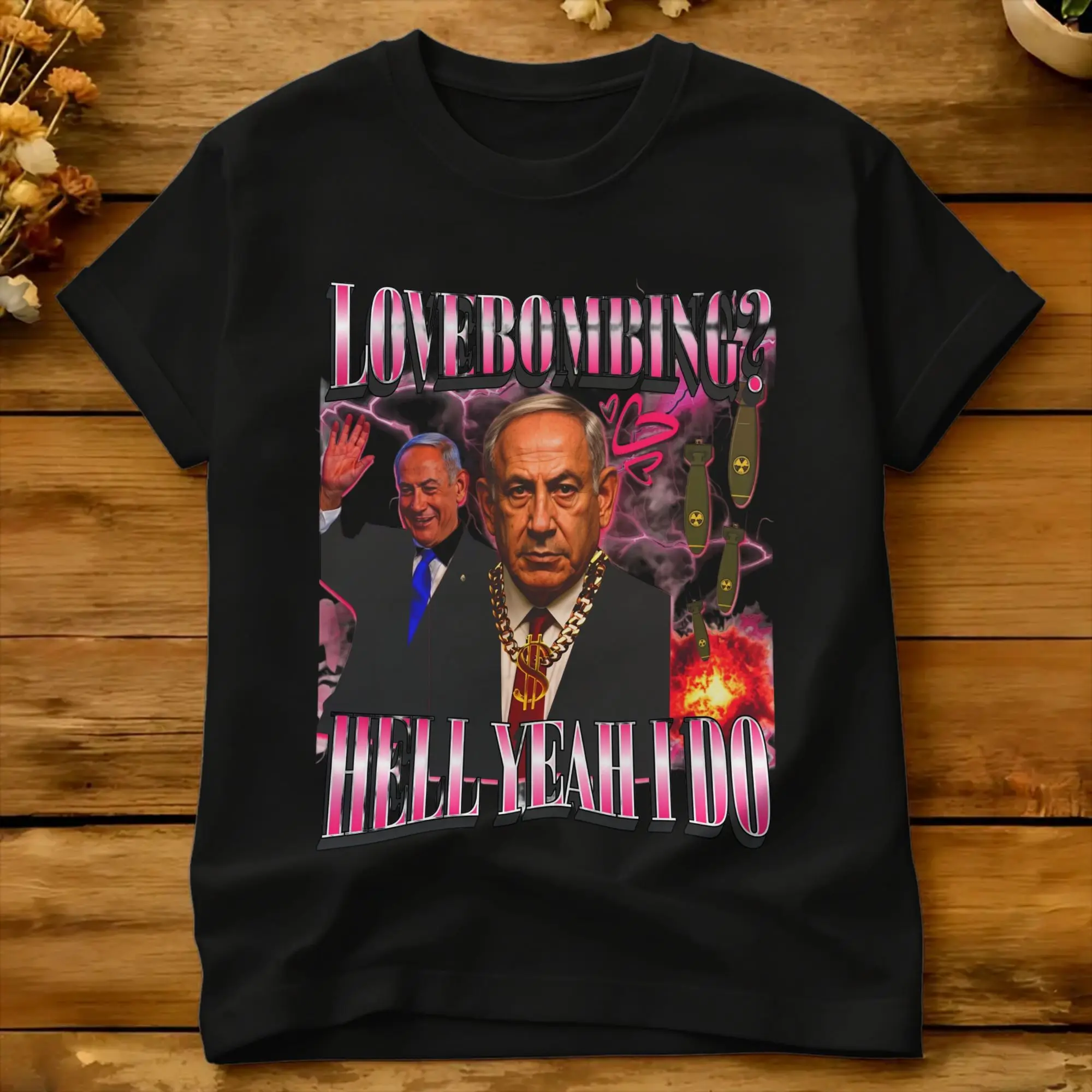 Benjamin Netanyahu T-Shirt Sommer-Baumwoll-T-Shirts für Herren, lässiges T-Shirt, kurzärmelig, Vintage-Top-T-Shirts