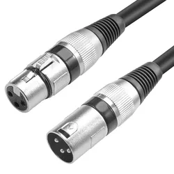 Canon Cable Male To Female Audio Output and Input Apply To KTV Microphone XLR Stable Connection