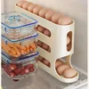4-layer Slide Egg Storage Box Ladder Style Egg Box Storage Refrigerator Side Door Large Capacity Automatic Egg Rolling Machine 3