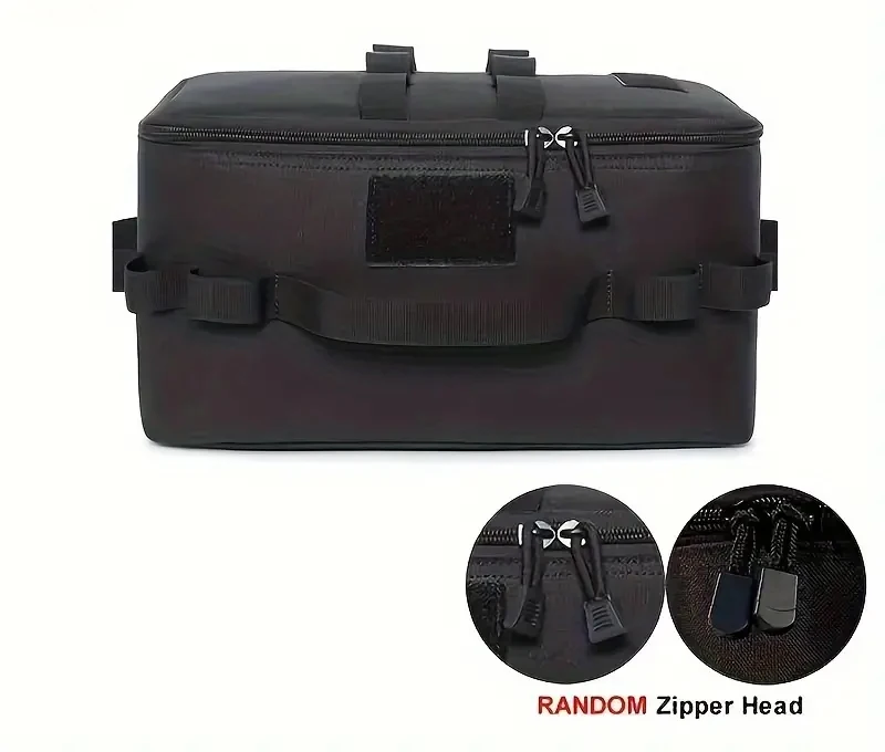 Description Picture 3 of itemOutdoor Cookware Bag Camping Meal Bag Portable Folding Waterproof Thermal Picnic Bag Large Capacity Tableware Storage Handbag