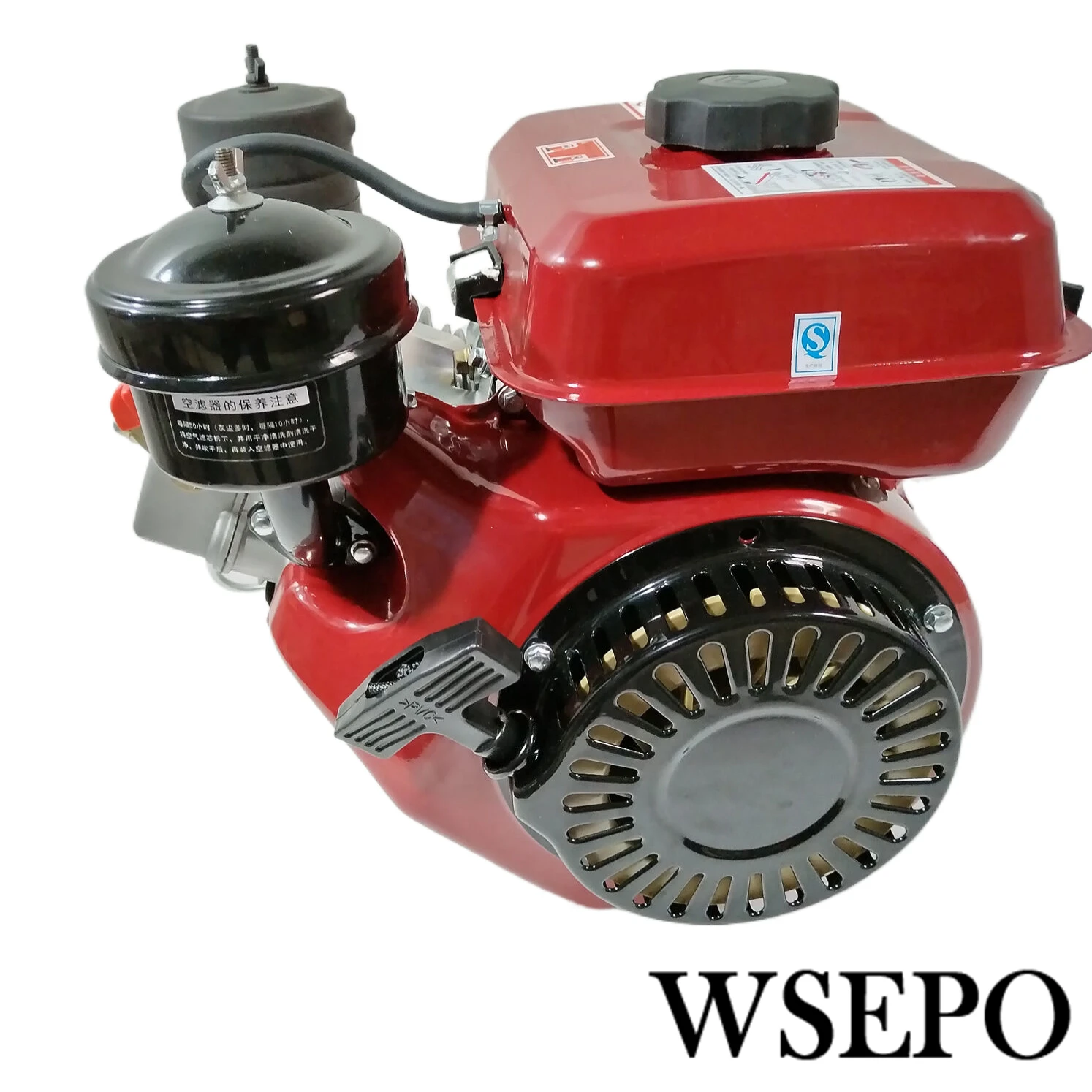 למעלה איכות! WSE-168FD 3HP 196CC אופקי פיר אוויר מגניב קטן דיזל מנוע משמש טילר משאבת מחולל יישומים