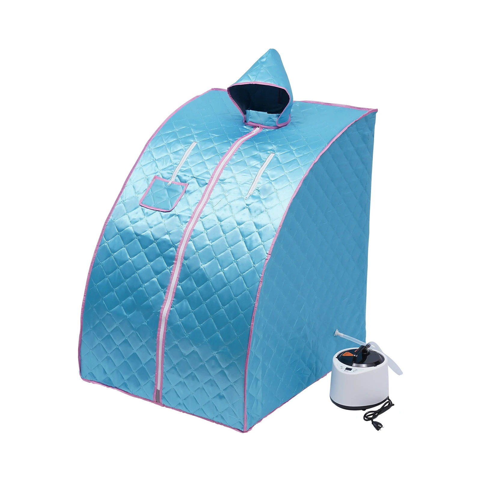 Lightweight Portable Personal Steam Sauna Spa for Relaxation at Home, 99 Minute Timer, 1000 Watt Steam Generator, Chair Included 3