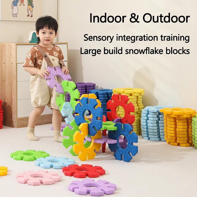 ABS HDPE Stepping Stones Kids Toys Stacking Balance