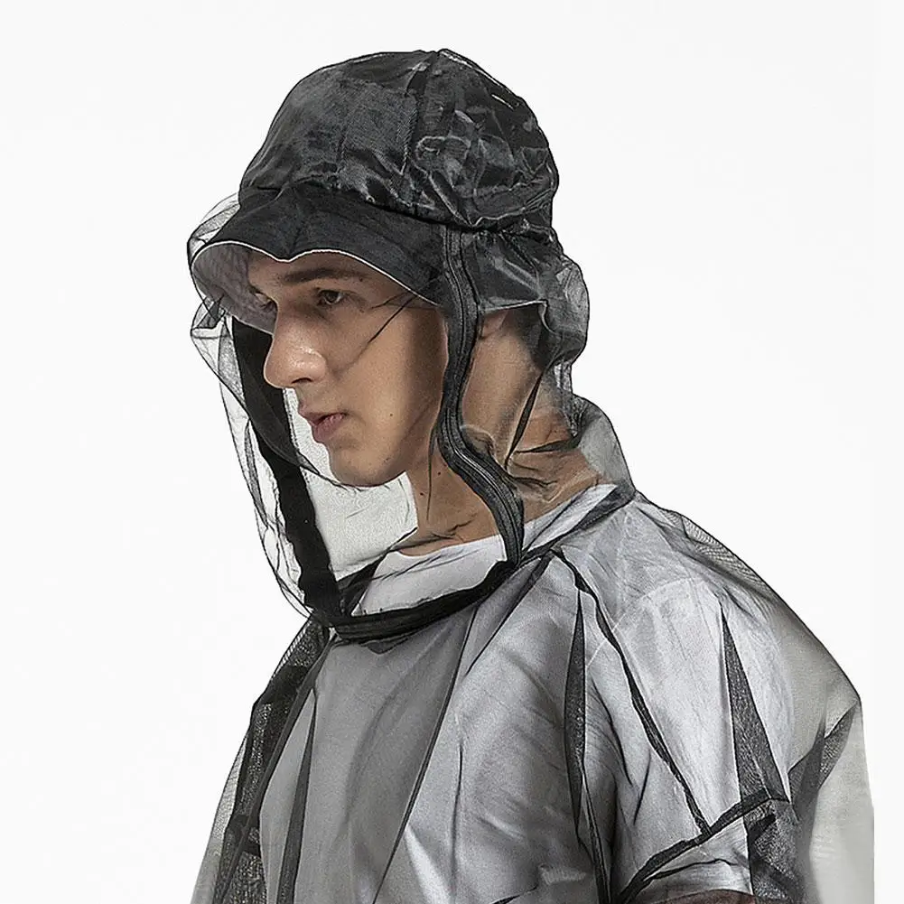 Outdoor Mosquito Repellent Suit Bug Jacket Mesh Hooded Suits Fishing Camping Jacket Insect Protective Mesh Shirt Pants