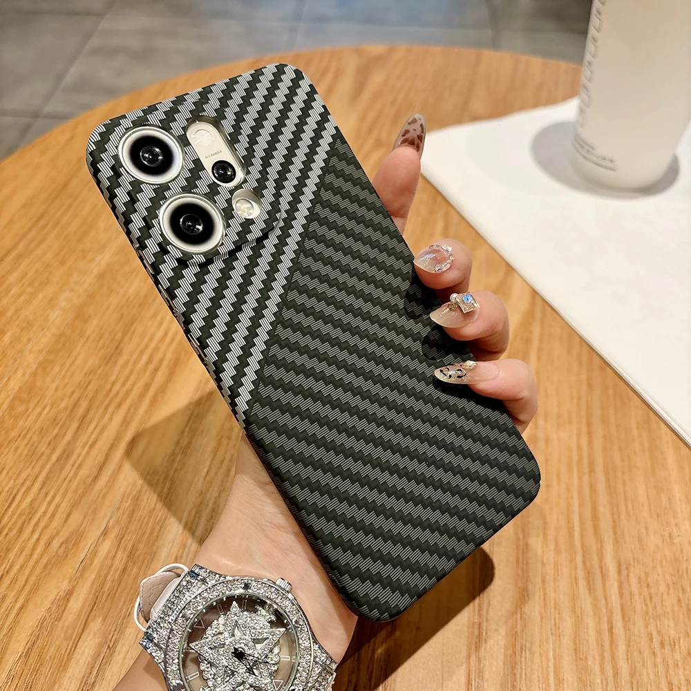 Carbon Fiber Texture Ultra-Thin Hard Protective Phone Case