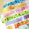 MOHAMM 1 Roll Gold Foil Fruit Shaped Tape for Journal Page Scene Decoration DIY Planners Craft Material Supply 1