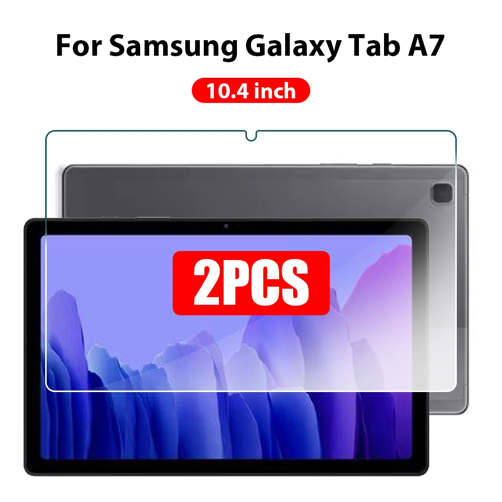 Premium Tempered Glass Screen Protector (2-Pack) for Samsung Galaxy Tablets