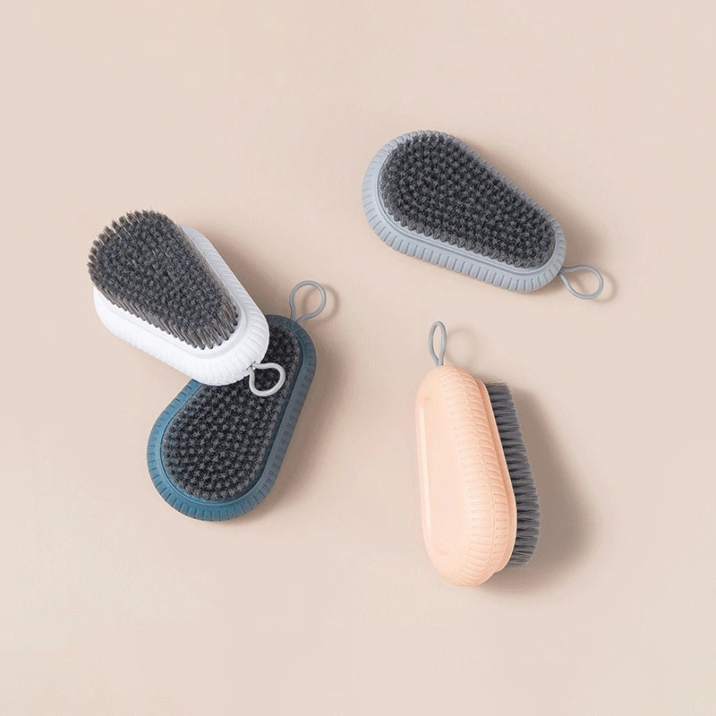 1PC Laundry Brush Household Cleaning Brush Soft Bristle Shoe Brush Special Brush Shoe Artifact Laundry Brush Multifunctional 5