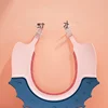 Baby Swim Shower Cap Bath Shampoo Adjustable Eye Protection Head Water Cover Baby Care Wash Hair Shower Cap For 0-6 Years Kids 5