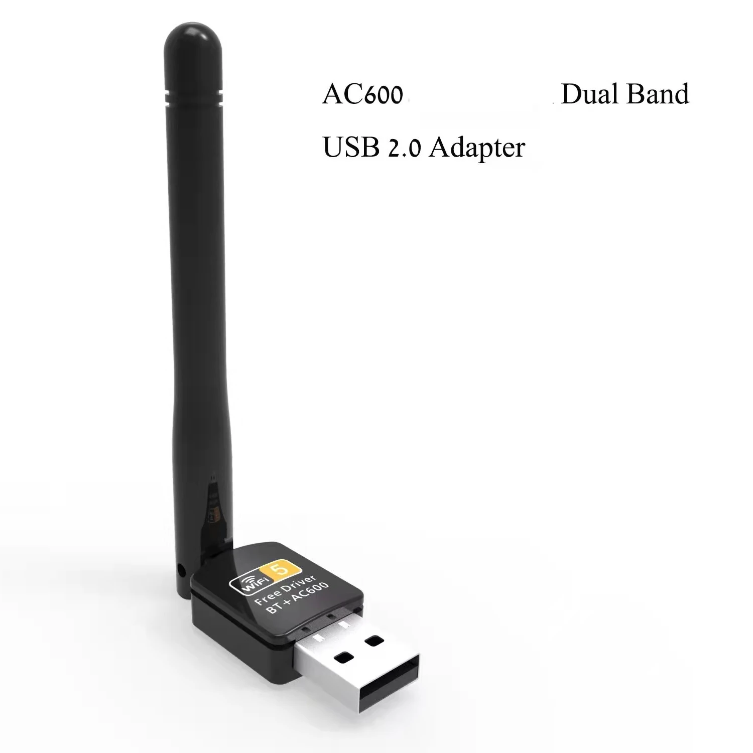 

Адаптер Wi-Fi PIXLINK Mini 600M, 2,4 ГГц/5 ГГц, двухдиапазонный, с бесплатным драйвером, USB 2,0, совместимая с Bluetooth сетевая карта, антенна 2 дБи, UAC17