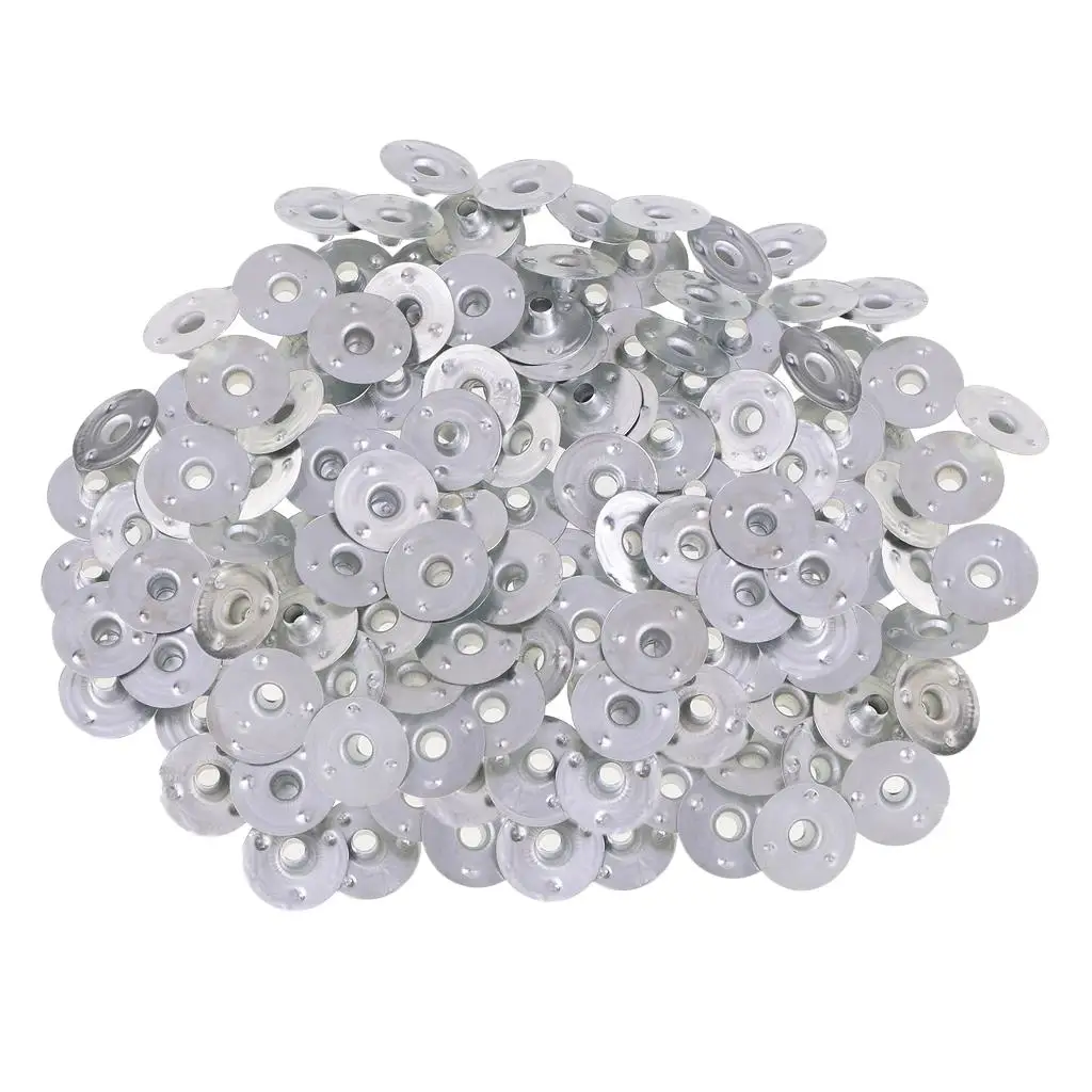 Candle Wick Holders Candle Making Supplies 500 Pieces Candle Wick Metal Sustainer Tabs Holder Handmade DIY Candle Making Accessories Supplies 12.5x3mm