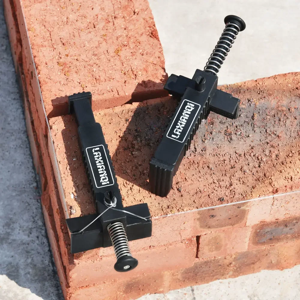 Brick Liner 2/4/6pcs Bricklaying Wire Drawer Wall Building Wire Frame Engineering Construction Tools