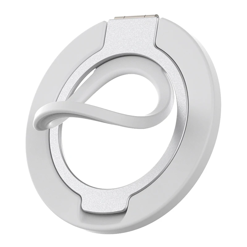 Dual-Sided Silicone Magnetic Phone Grip & Stand - Anti-Drop Holder
