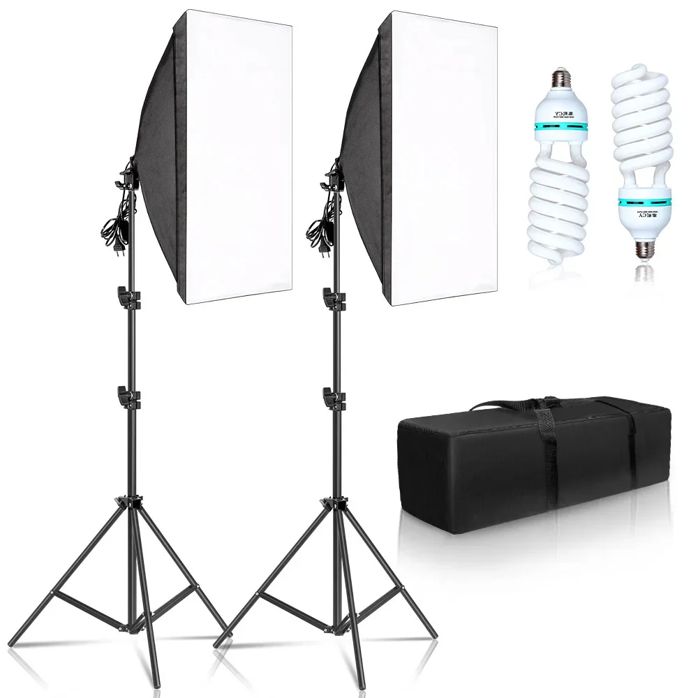 2x SoftBox 135W Bulbs z EU za $44.9 / ~176zł