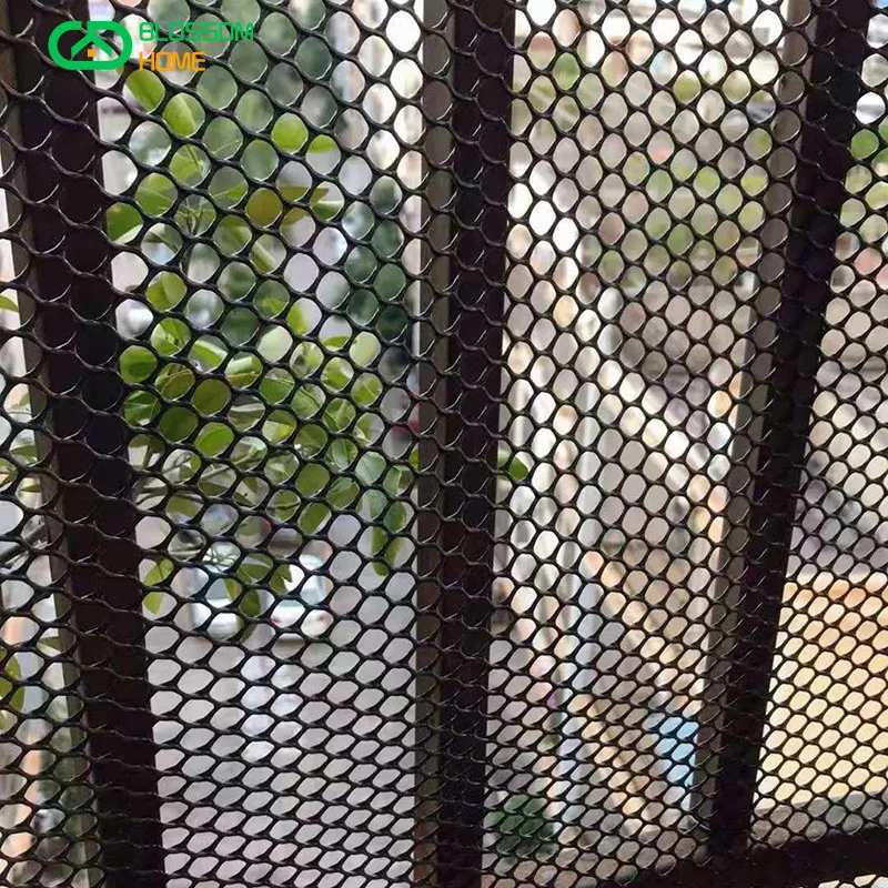 Black Plastic Mesh Balcony Protection Net Small Hole Sealing Window To  Prevent Cats From Falling Prevent Things From Dropping - Garden Netting -  AliExpress