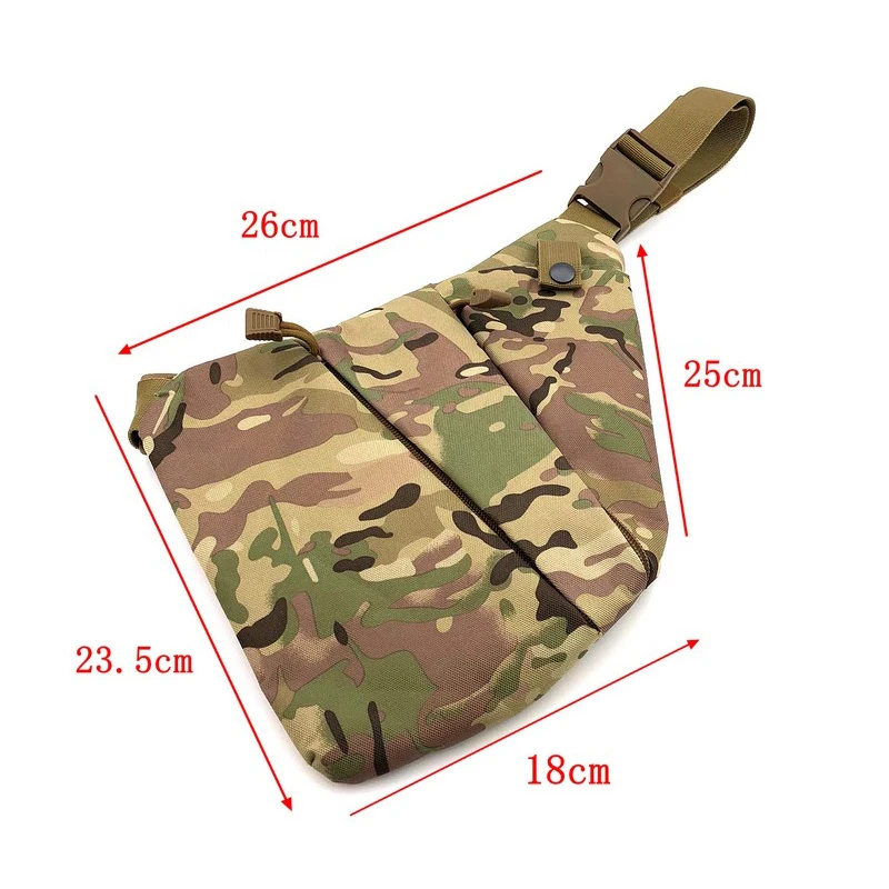 Nylon Anti Theft Crossbody Bag for Men Travel Hiking