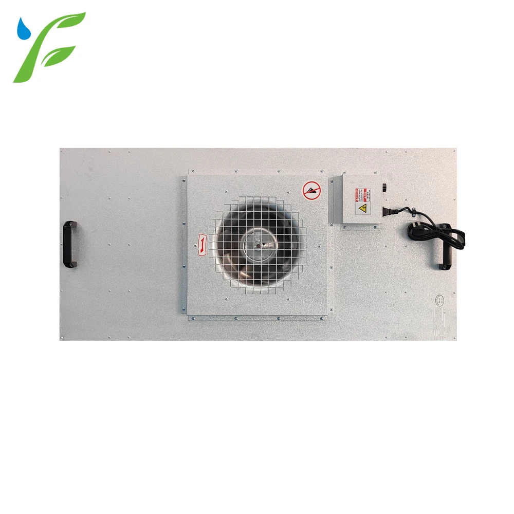 Lock HEPA To Fan Box Clean Room Use Ffu Replace Clean Bench Vertical Flow Or Horizontal Flow Fan Filter Unit For Agriculture