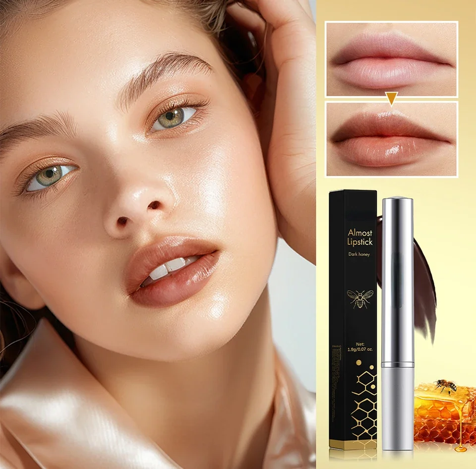 Description Picture 5 of itemNEW Black Honey Colorless Lip Balm Lipstick Long Lasting Hygienic Moisturizing Lips Plumper Nourish Makeup Lip Care Cosmetics