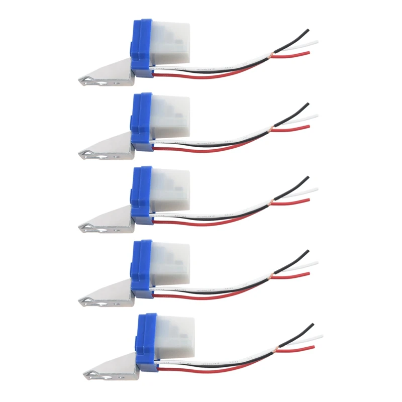 5x Ac Dc 12v 10a Automatic Lamp Twilight Switch Light Sensor Twilight