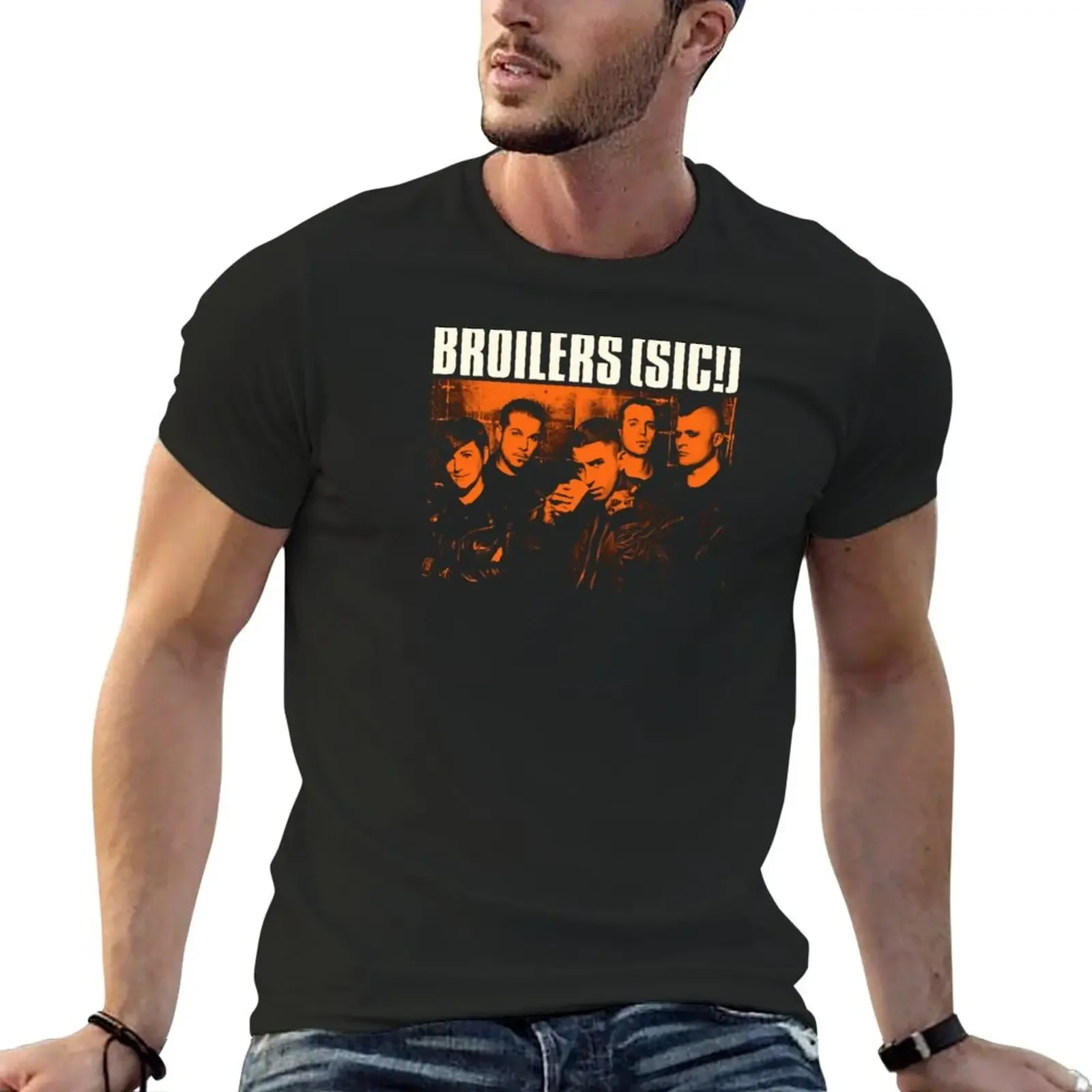 

BROILERS BAND T-Shirt hippie clothes funnys mens workout shirts