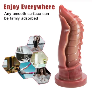 Sexy Toys For Women New Dragon Dildo Anal Plug Strap On Vaginal Anus Butt Plug Monster Dildos With strong Suction Cup Sex Toys 3