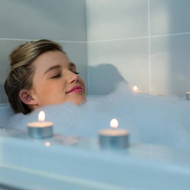 Unscented Tealight Candles , Smokeless Tea Light Candles, Votive Paraffin Candles with Cotton Wicks for Weddings, Home Decor