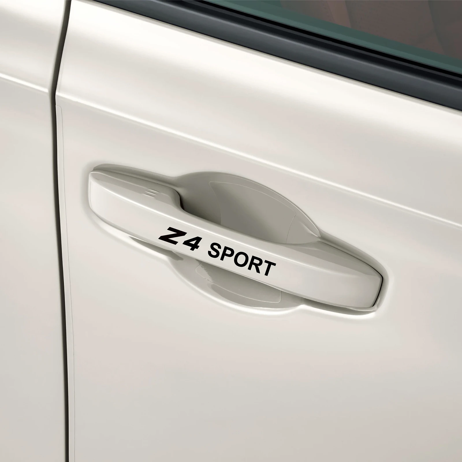 

4 Pcs/set Custom Logo Car Door Handle Stickers and Decals Vinyl Accessories Decor Auto Exterior PVC наклейки на автомобиль