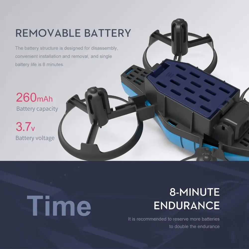 RC Helicopter ABS Remote Control Airplane Model Four-axis Flying GT1 Mini Plane Sturdy Training RC Stunt Aircraft Boys Toys