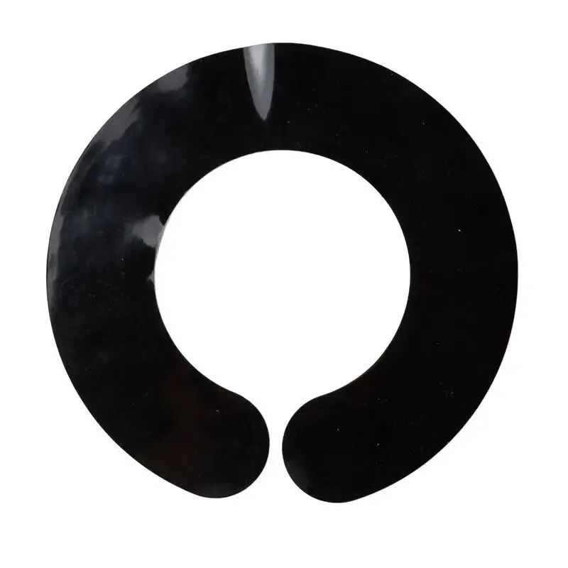Haircut Cape Silicone Hair Cutting Cape Seals Professional Hair Dyeing Soft Rubber Neck Protector Cutting Collar For Stylist Barbers