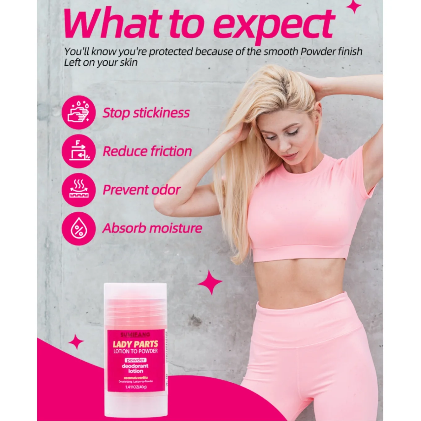 15/40g Body Odor Remove Deodorant Stick for Underarm deodorizing stick deodorant cream deodorant stick