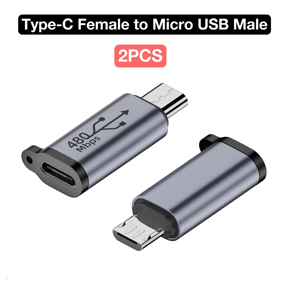 Universal USB Adapter: Type C, Lightning, Micro, & Mini USB Converters
