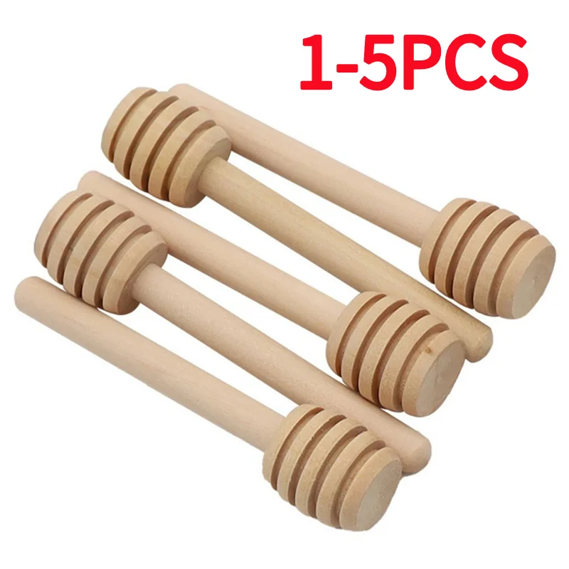 

Wooden Honey Sticks Small Honey Spoon Sticks Long Handle Honey Spoon Dispense Drizzle Honey Wedding Party Favors for Honey