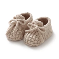 Baby Walking Shoes Solid Soft Soled Newborn Boys Girls First Walker Breathable Anti-Slip Infant Toddler Indoor Outdoor Prewalker 2