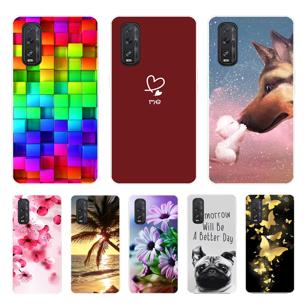 Per Oppo Trova X2 Lite Custodia X2 Neo Custodia Morbida In Silicone Tpu Custodia Per Oppo Trova X2 Lite Trova X2 Neo X2 Pro Paraurti Fundas Coque