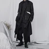 The spring of 2023 the new suit men's original popular logo coat flash design  wind stitching loose suit black and white 5