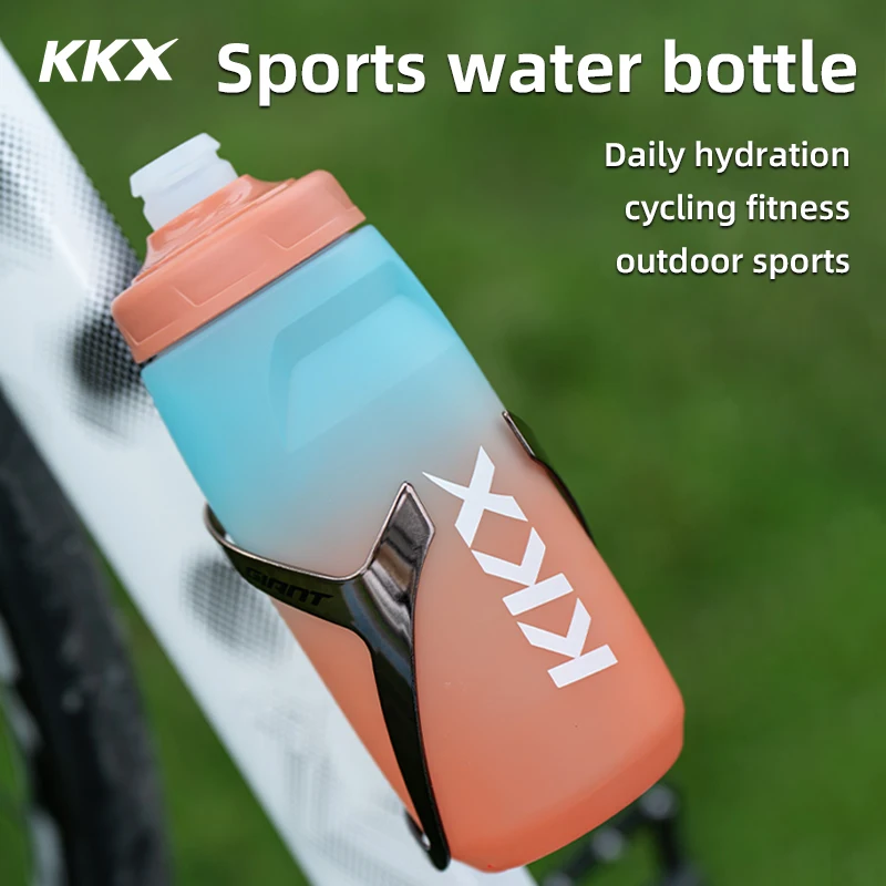 Bicycle Water Bottle Sports Bottle 620ml/750ml Large Capacity MTB Road Bike Outdoor Sports Leak-proof PP5 Portable Cycling Kettle K KX