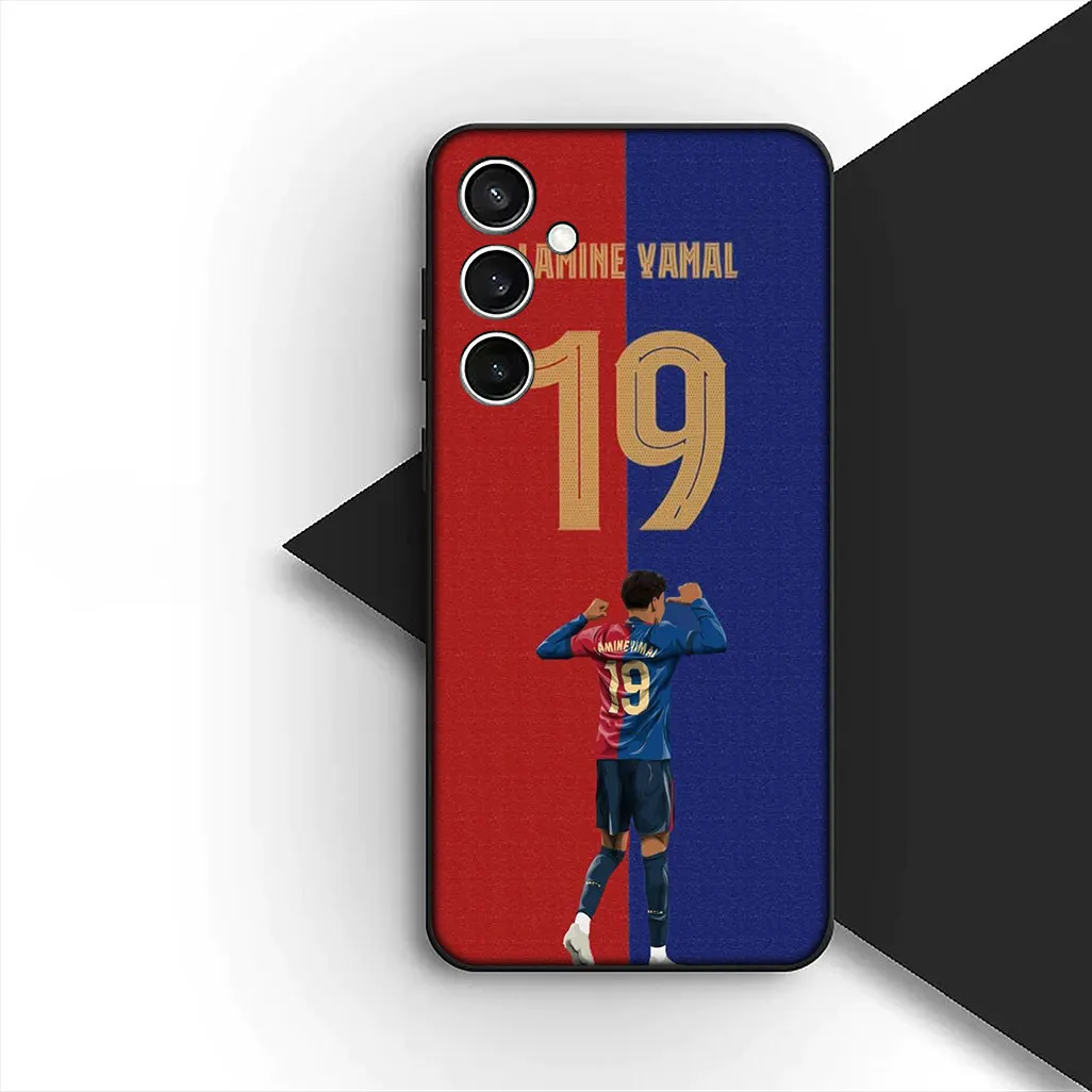 Soft Cover Soccer Number Design Phone Case