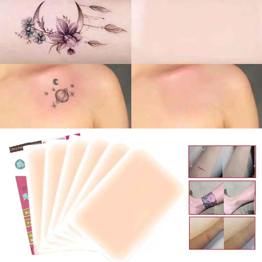 Birthmark Skin-Friendly Black Spot Acne Concealing Sticker Tattoo Cover Up Sticker Flaw Hide Tapes Scar Concealer Sticker