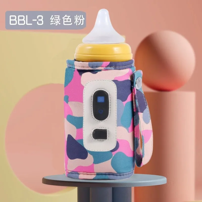 

Portable Bottle Keep Warm, USB Travel Milk Heat Keeper, Baby Bottle Keep Warmer for Car Tavel, Storage Cover Insulation Thermost