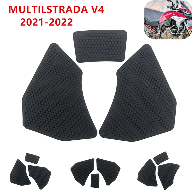 

Наклейка для мотоциклетного бака DUCATI MULTILSTRADA V4 2021 2022 2023 1100 S 1100, спортивные модели топлива, наколенники