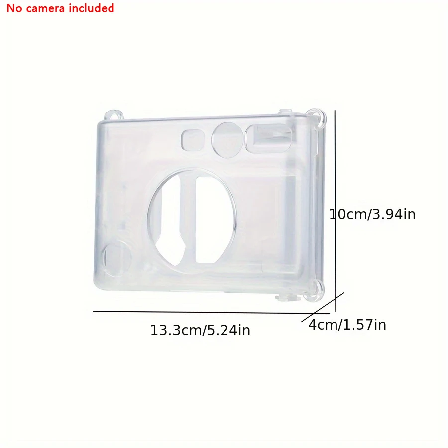 1pcs for instax miniEVO transparent case pc crystal case protective cover anti-scratch and anti-fall without camera