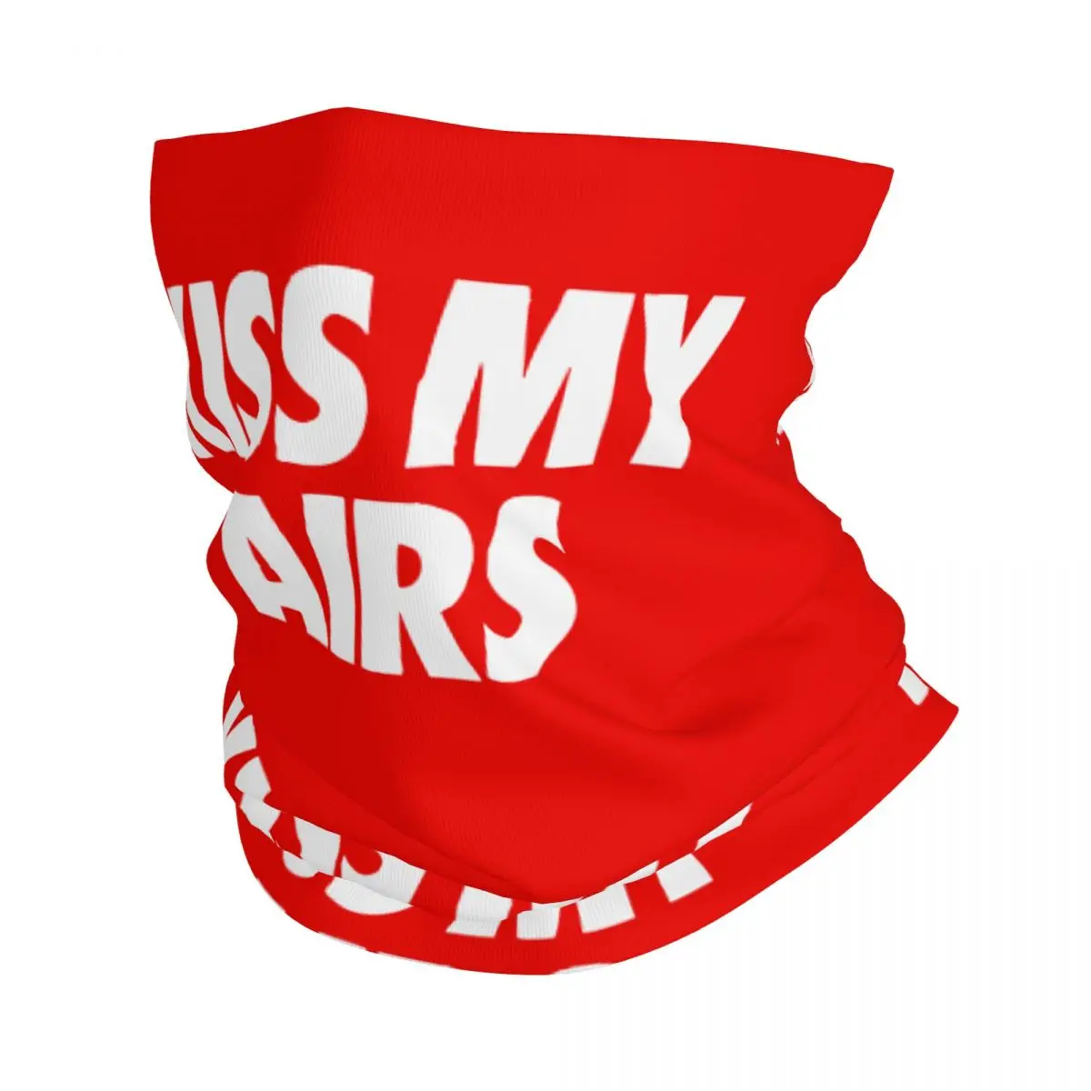 

Kiss My Airs Bandana Neck Gaiter Printed Face Scarf Warm Headwear Outdoor Sprots for Men Women Adult All Season