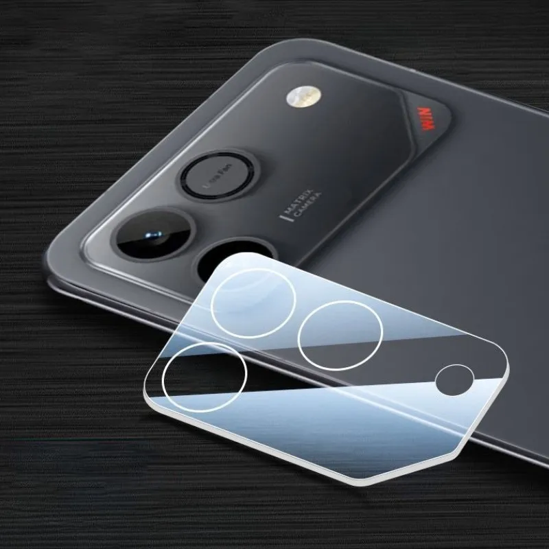 Clear Tempered Glass 3D Camera Lens Protector - Anti-Scratch HD Film
