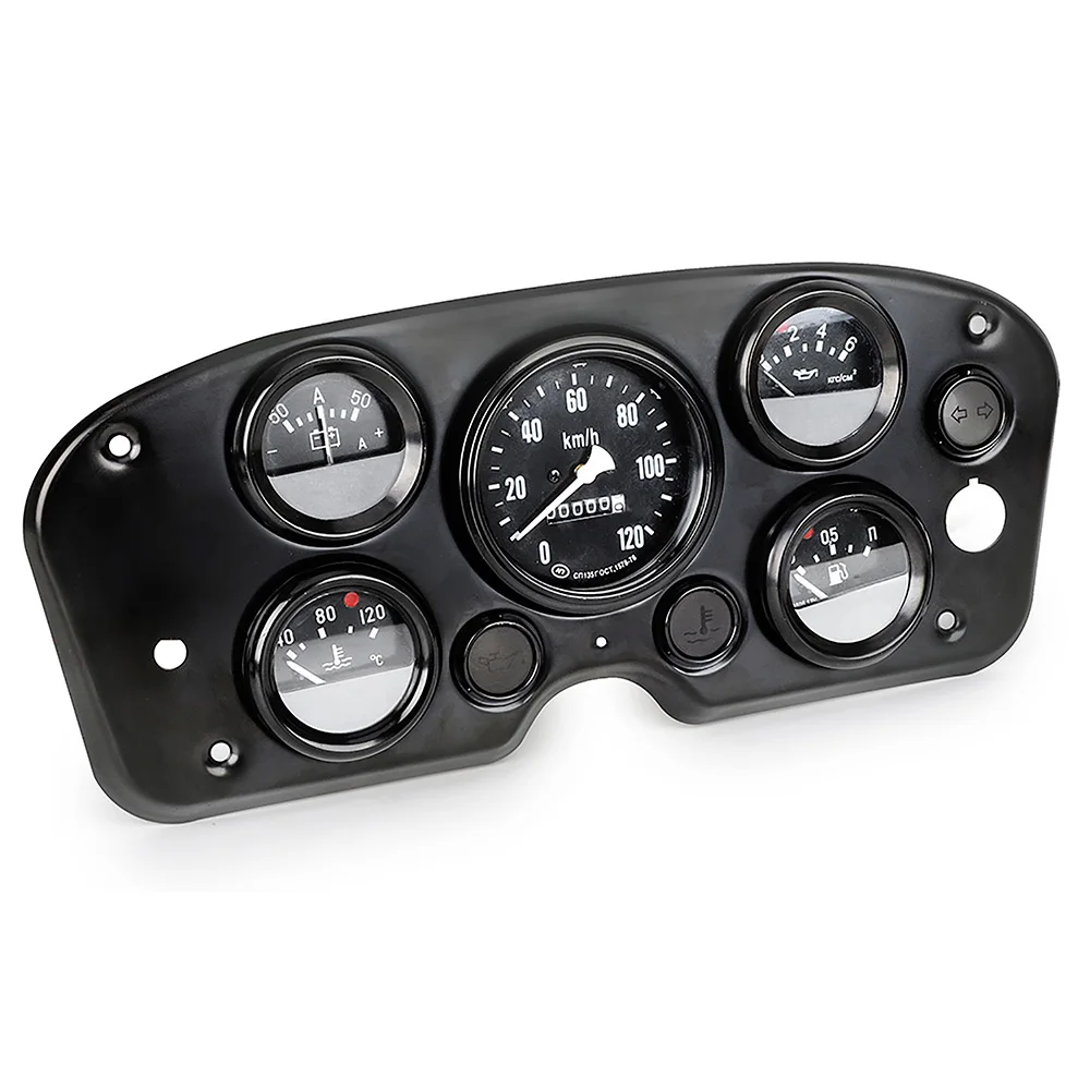 

Hot Sale Painel Digital Universal Speedometer Instrument Water Temperature/ Voltmeter 5-in-1 Kit Multifunction for Automotive