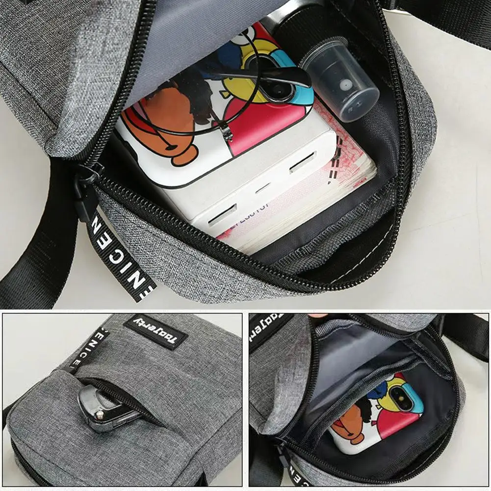 Compact Circular Crossbody Bag, Lightweight Casual Small Shoulder Bag S57af1992d2cb4c788cd11161d0971062T